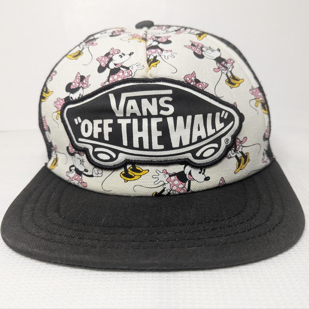 Vans X Disney Women's Minnie Mouse Snapback Trucker Hat
